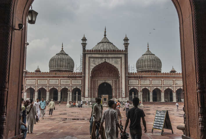 19 - India - Nueva Delhi - Jami Masjid - la Gran Mezquita